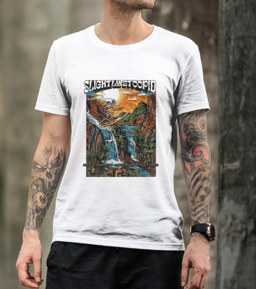 Slightly Stoopid Red Rocks Amphitheatre Morrison Colorado August 8 2026 T-Shirt
