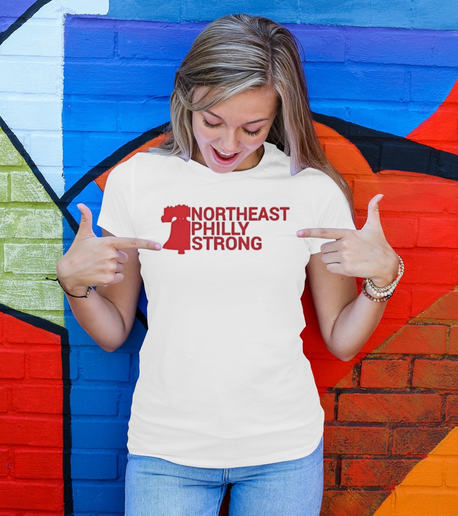 Northeast Philly Strong Liberty Bell T-Shirt