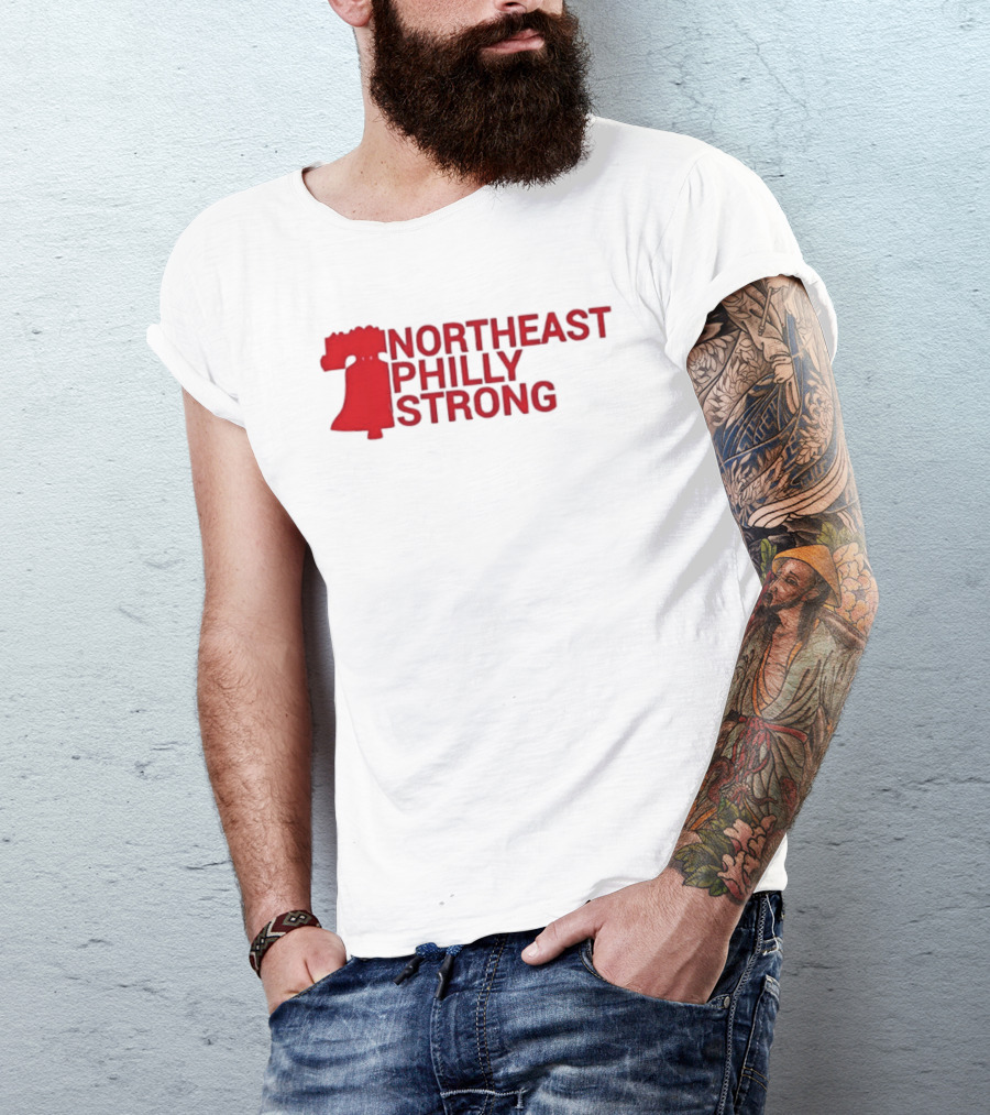 Northeast Philly Strong Liberty Bell T-Shirt
