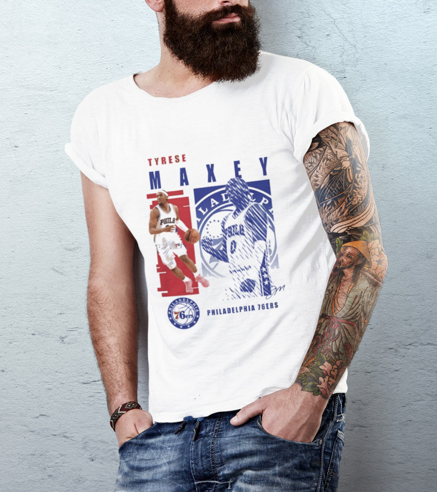 Tyrese Maxey Philadelphia 76ers NBA Highlights 2026 T-Shirt