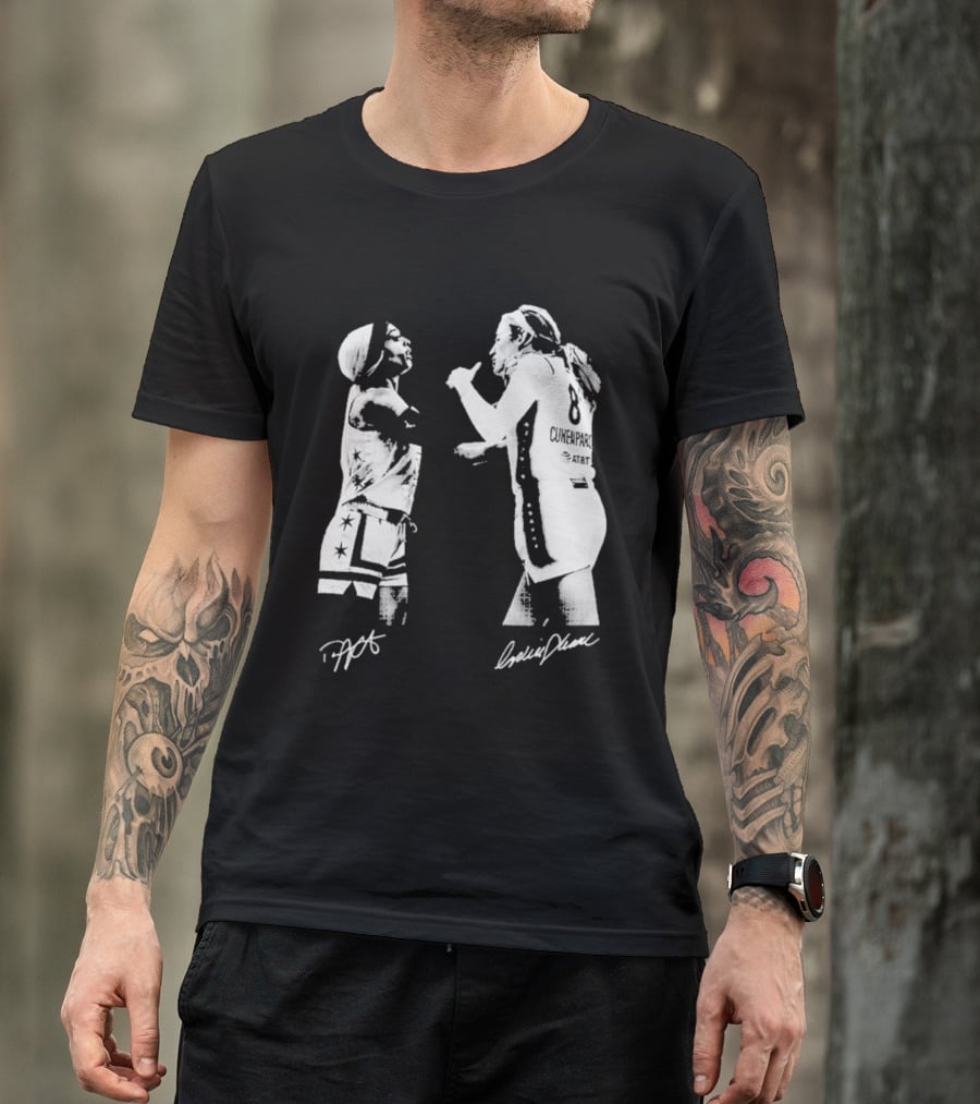 Sophie Cunningham DiJonai Is Dirty Rivalry Basketball Players Signature T-Shirt