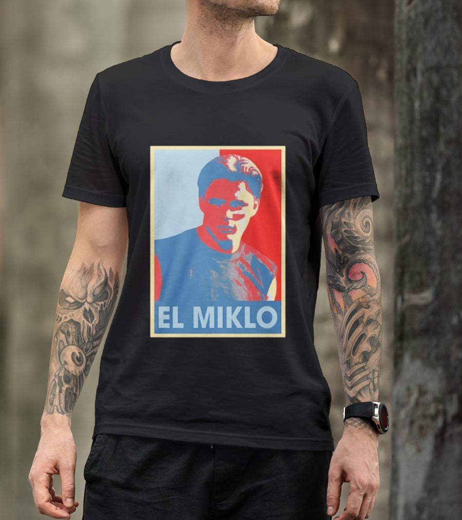 El Miklo Blood In Blood Out Style Chicano Cinema T-Shirt