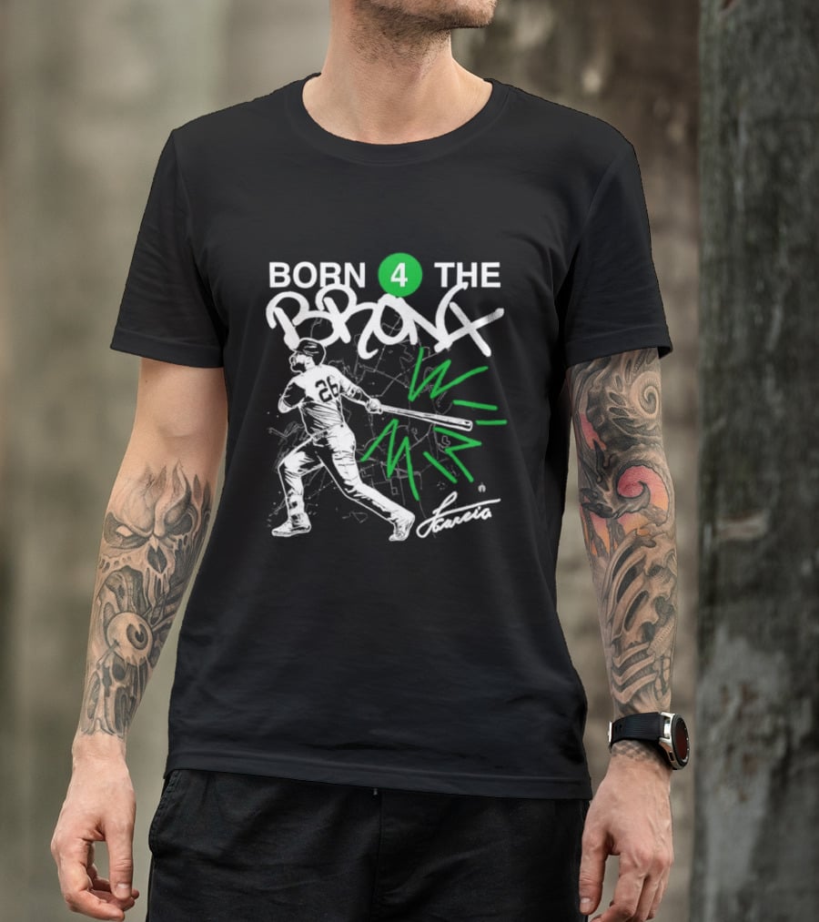 Born 4 The Bronx New York Yankees Luis Garcia Jr. Sports T-Shirt