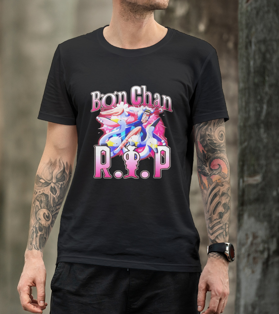 Bon Chan RIP One Piece Bentham Manga Swan Ballet Warlord T-Shirt