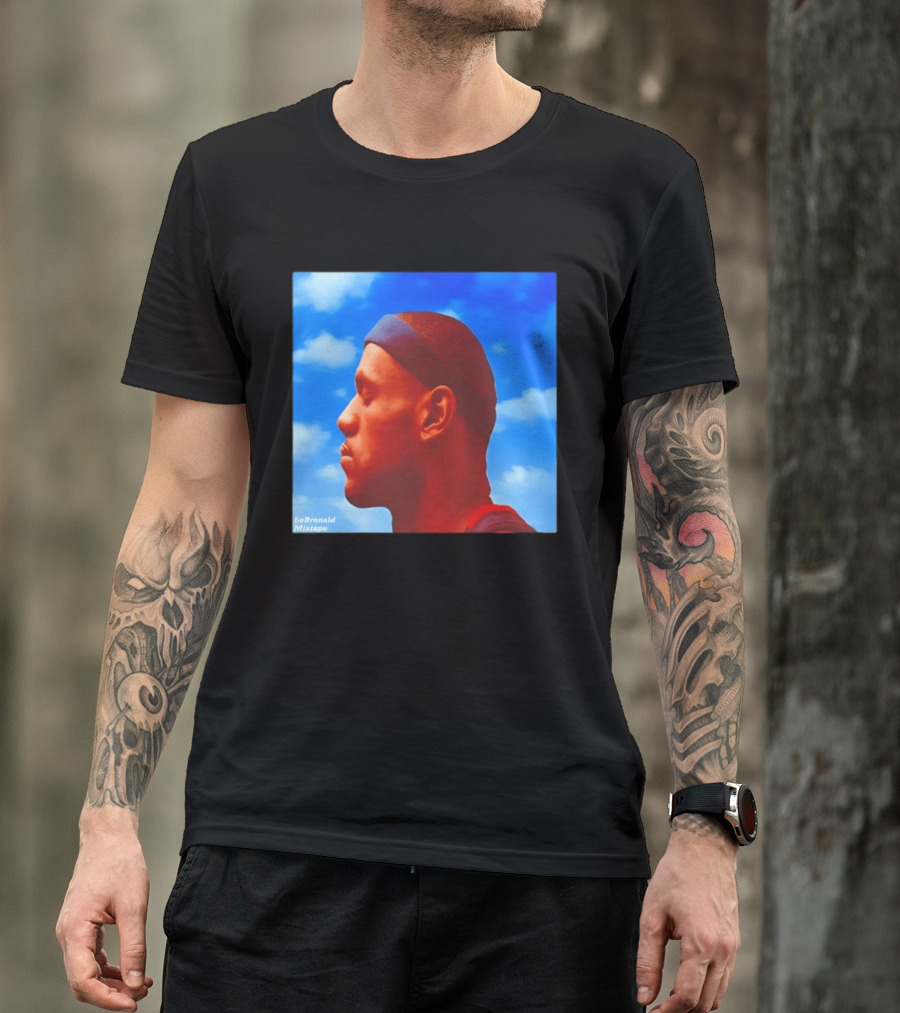 LeBron James LeBronald Mixtape Nothing Was LeSame Los Angeles Lakers Sky T-Shirt