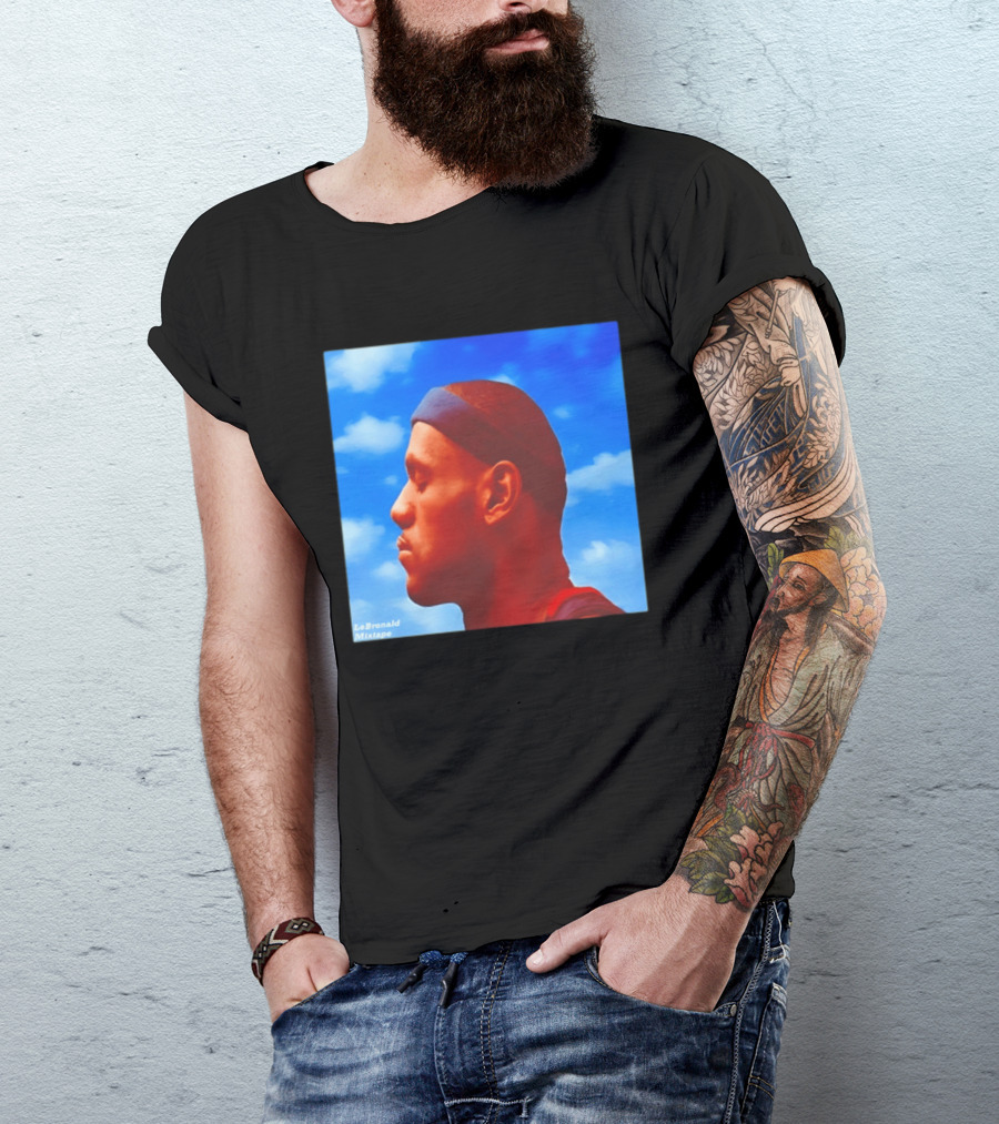 LeBron James LeBronald Mixtape Nothing Was LeSame Los Angeles Lakers Sky T-Shirt