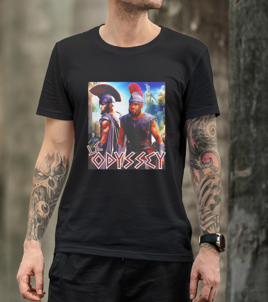 LeOdyssey LeBron James Greek Mythology Adventure T-Shirt