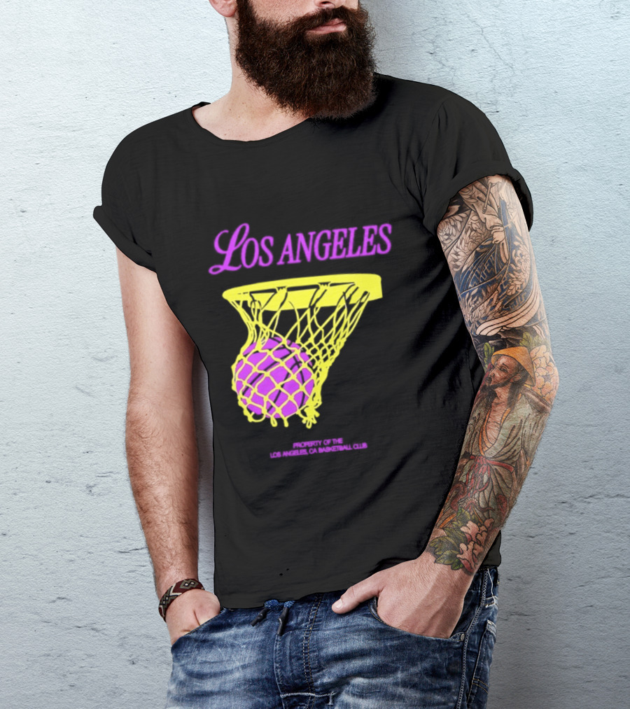 Los Angeles Basketball Club Property Los Angeles CA T-Shirt
