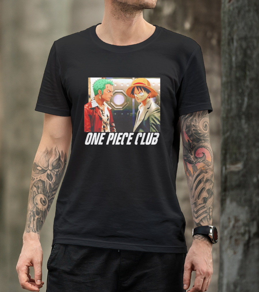 One Piece Club Roronoa Zoro Monkey D Luffy T-Shirt