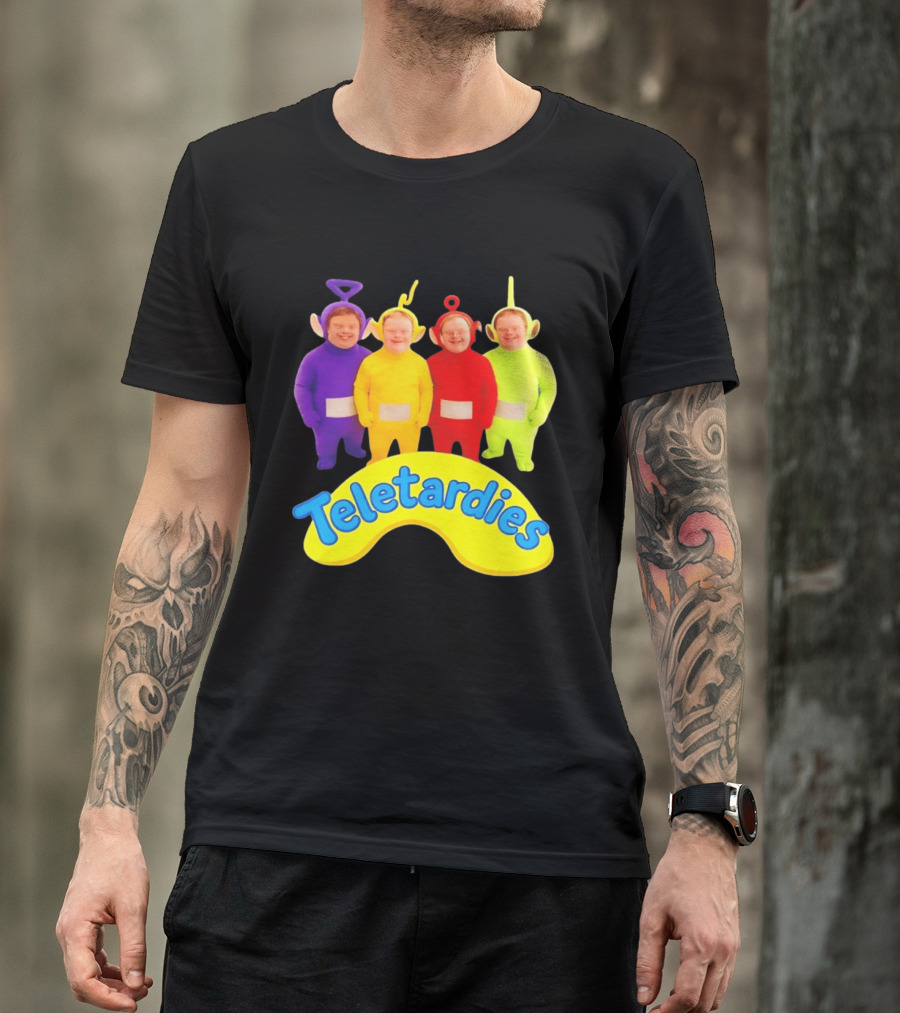 Teletardies Teletubbies Down Syndrome T-Shirt