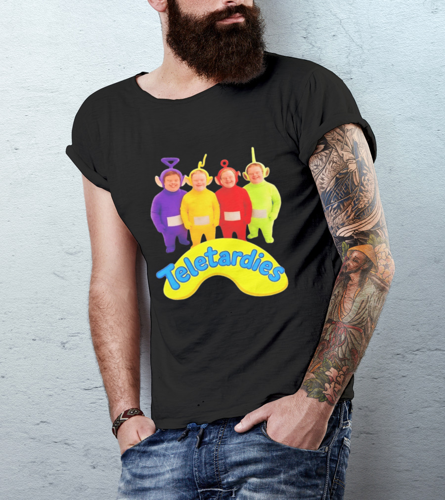 Teletardies Teletubbies Down Syndrome T-Shirt