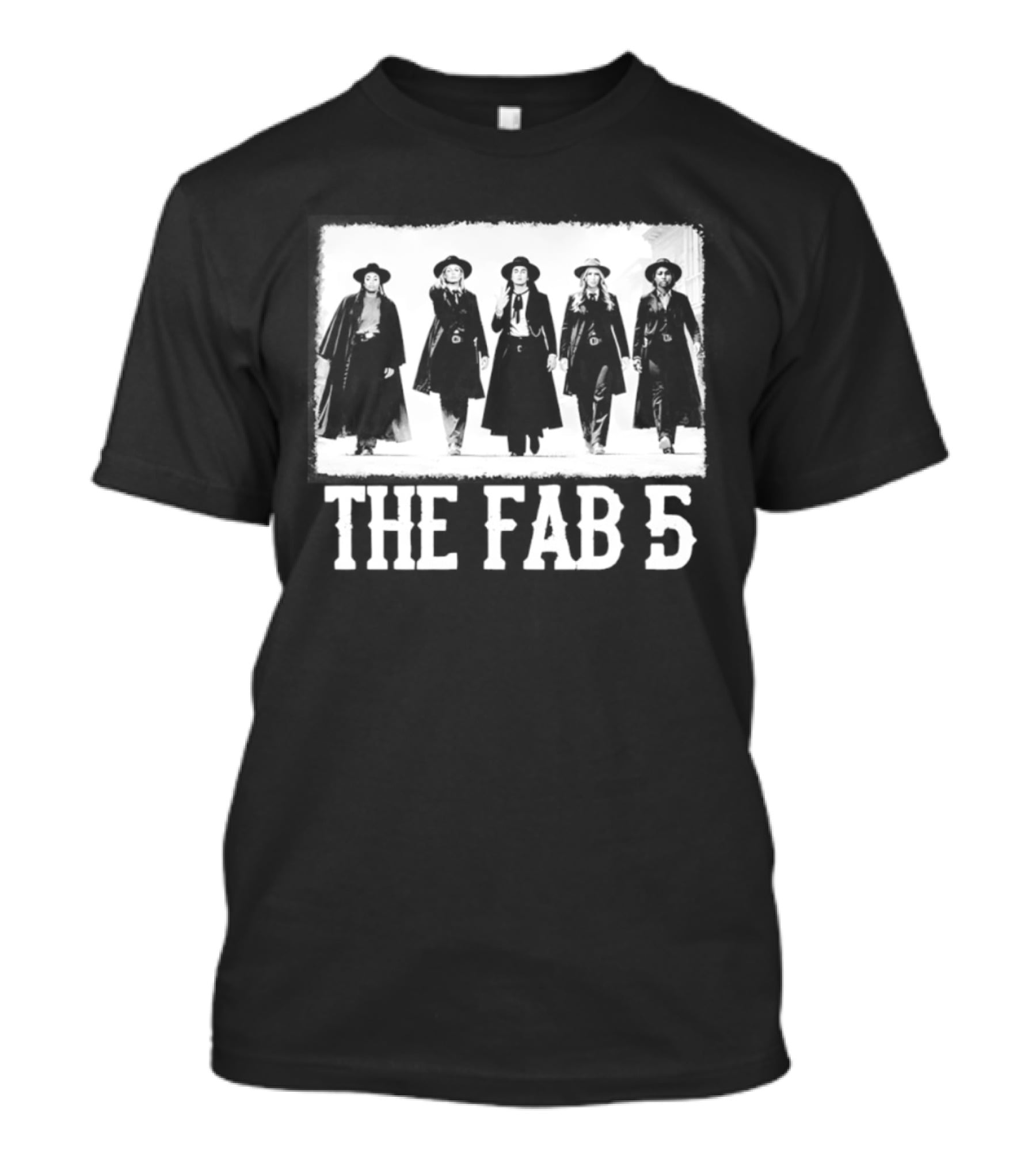 The Fab 5 Feverstone Indiana Fever Women's Basketball Team T-Shirt