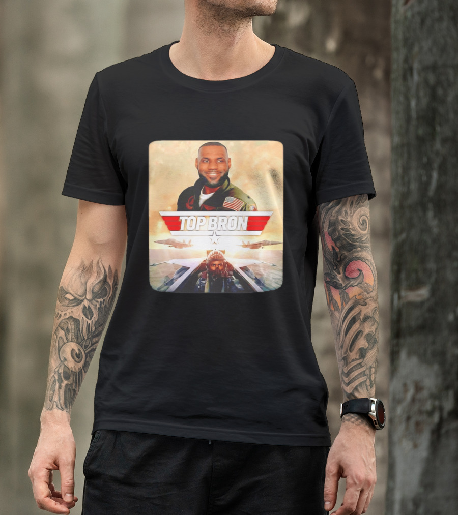 Top Bron LeBron James Aviator T-Shirt