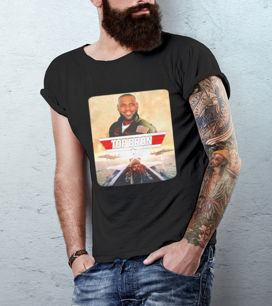 Top Bron LeBron James Aviator T-Shirt