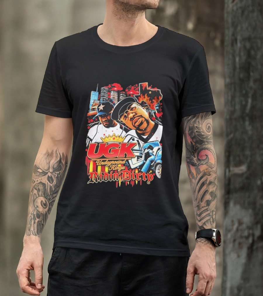 UGK Underground Kingz Ridin' Dirty Texas Rap Legends T-Shirt