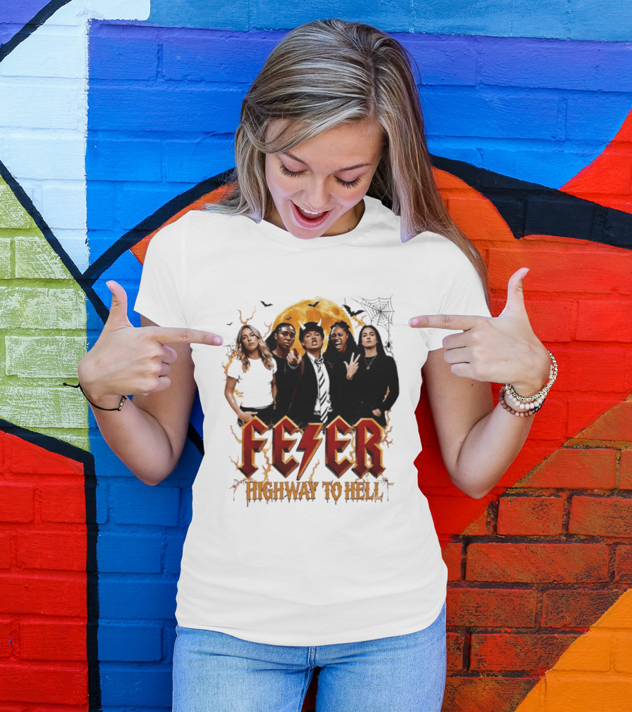 Indiana Fever Highway To Hell Halloween Fever T-Shirt