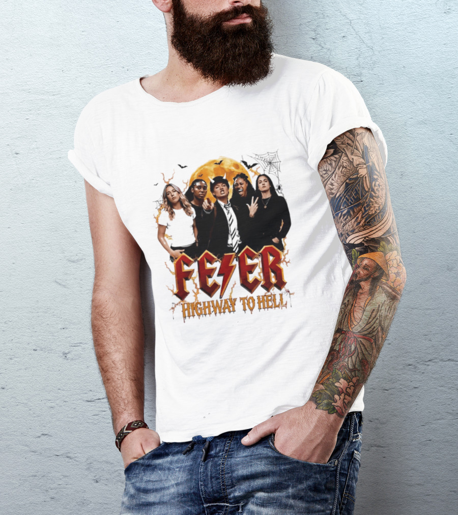 Indiana Fever Highway To Hell Halloween Fever T-Shirt