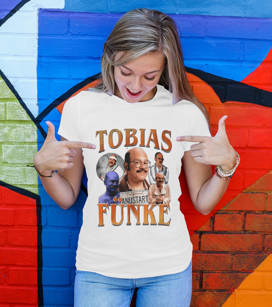 Tobias Funke Anustart Arrested Development Character Compilation T-Shirt