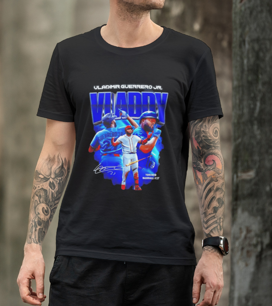 Vladimir Guerrero Jr. Vladdy Toronto Baseball 2026 MLB T-Shirt