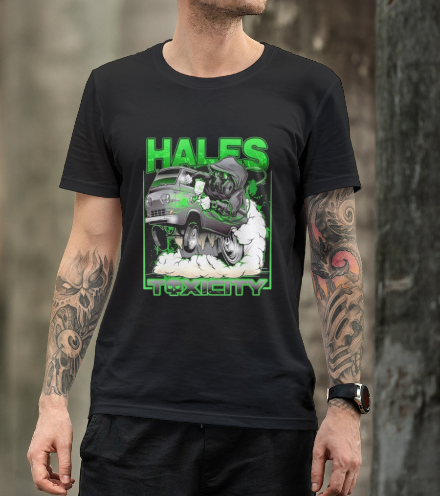 Hales Toxicity Gas Mask Graffiti Van Street T-Shirt