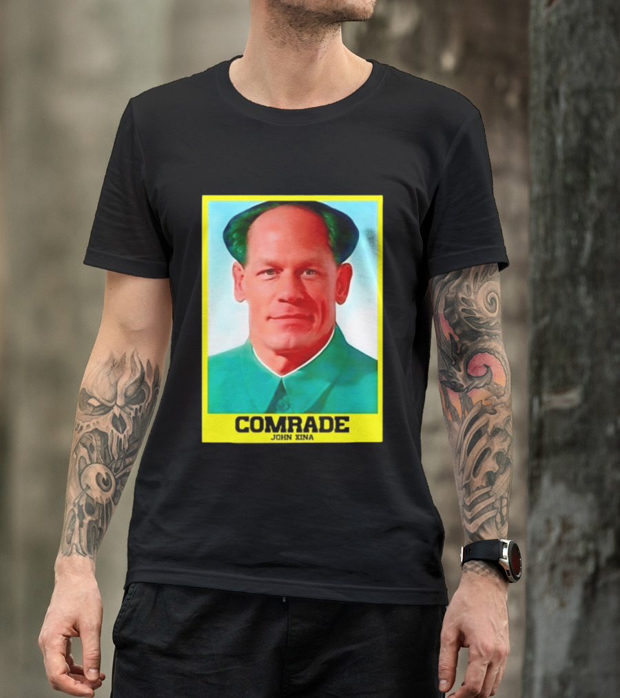 Comrade John Xina Meme Mao Zedong Parody Image T-Shirt