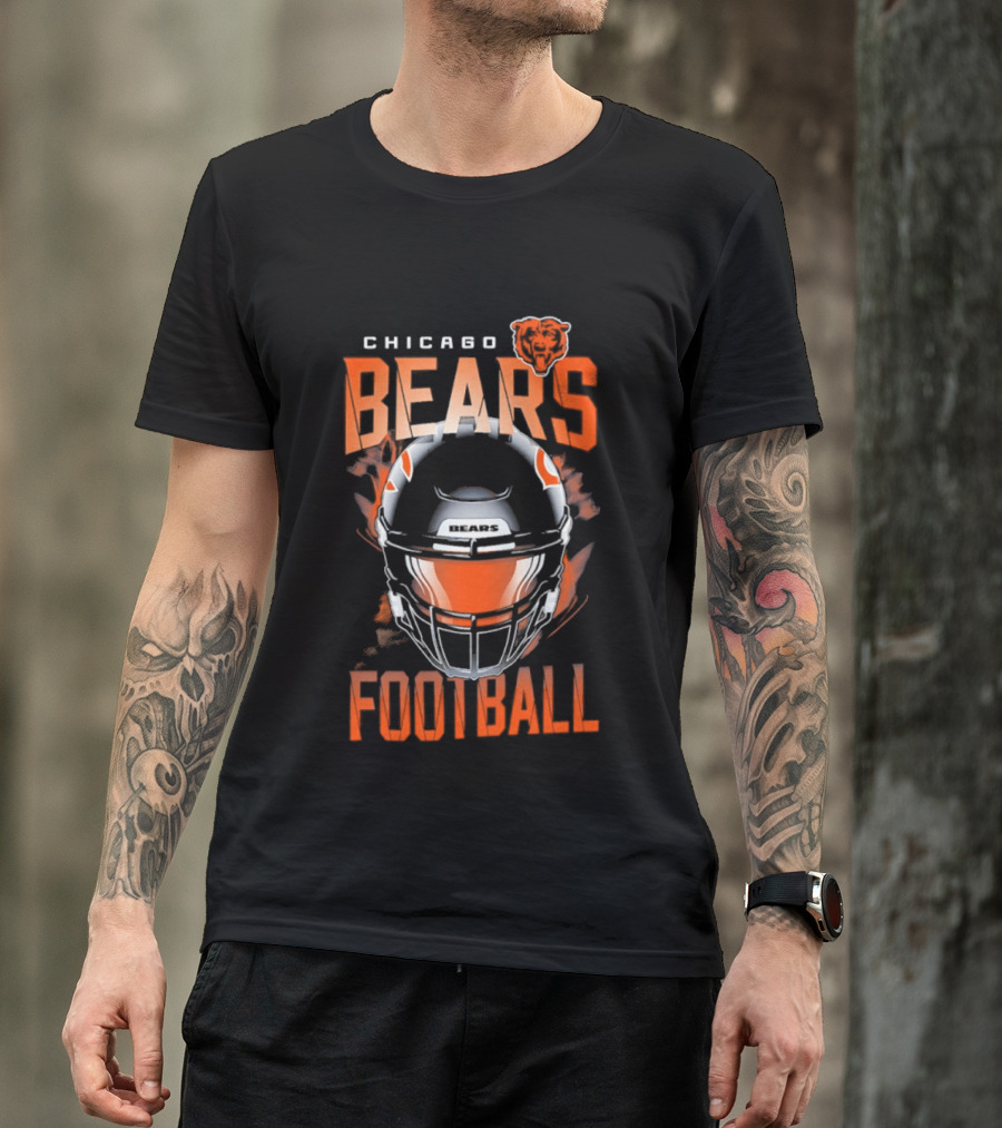 Chicago Bears Football Helmet 2026 Season T-Shirt