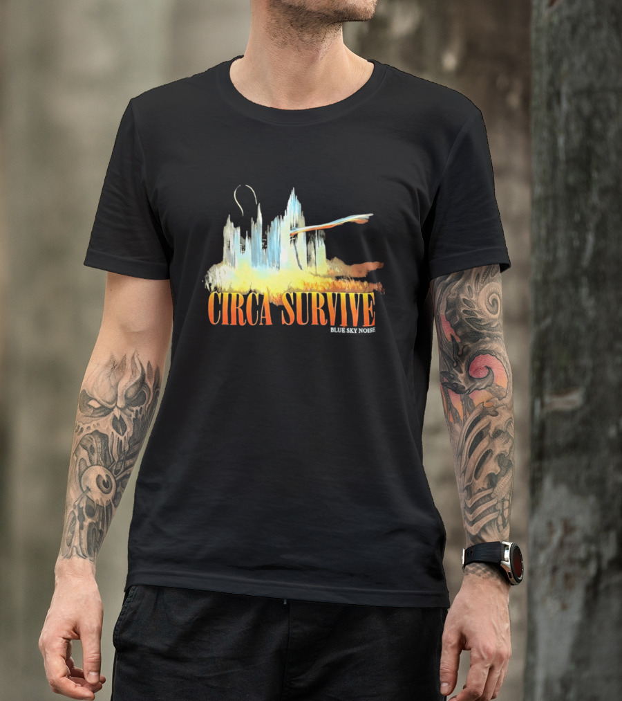 Circa Survive Blue Sky Noise Album T-Shirt