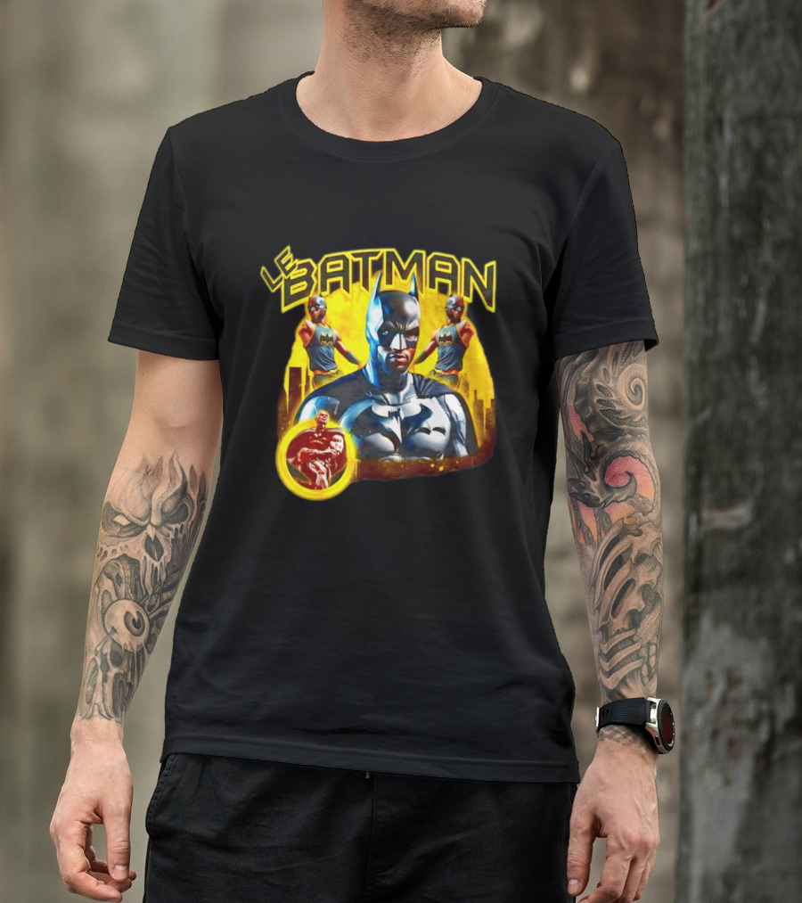 LeBron James LeBatman Crossover Philadelphia 76ers Basketball T-Shirt