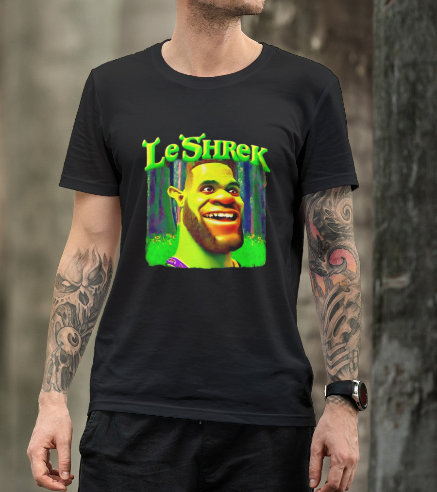 LeShrek LeBron James Philadelphia 76ers Basketball T-Shirt