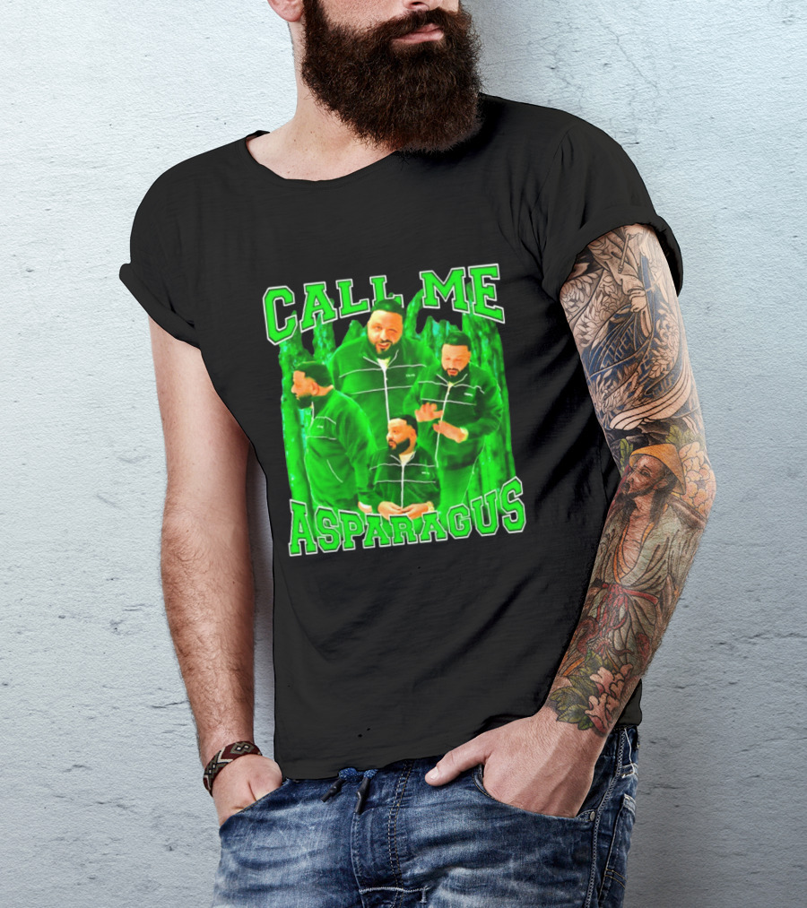 DJ Khaled Call Me Asparagus Music Producer Green Tracksuit T-Shirt