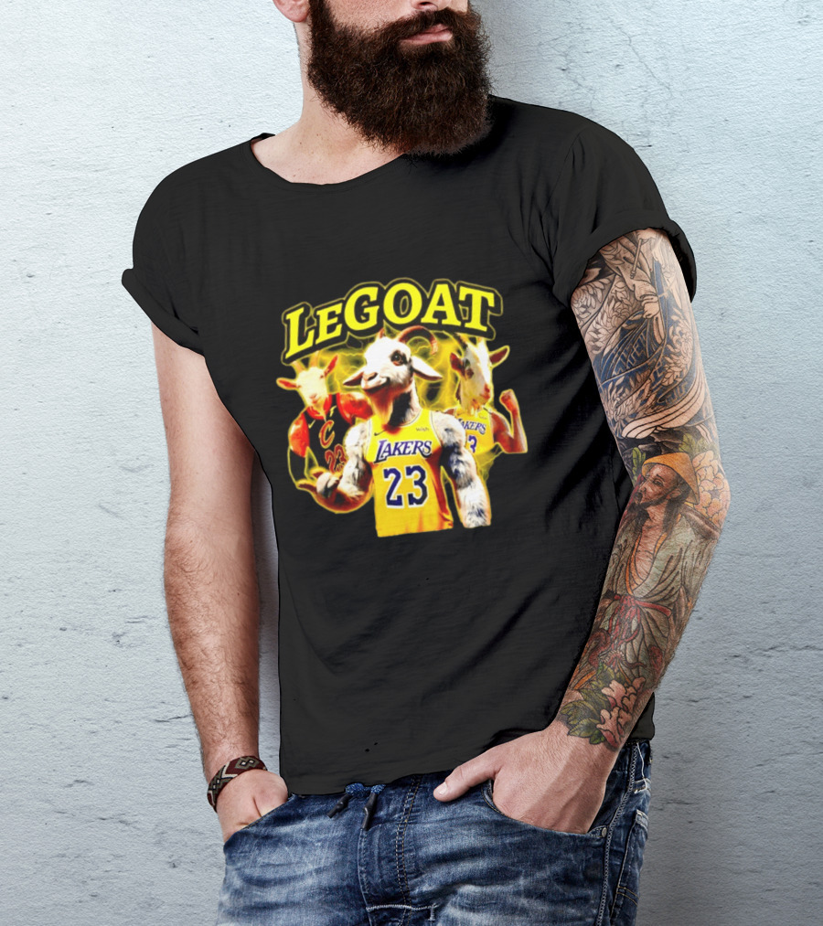Legoat 23 LeBron James Lakers Cavaliers T-Shirt