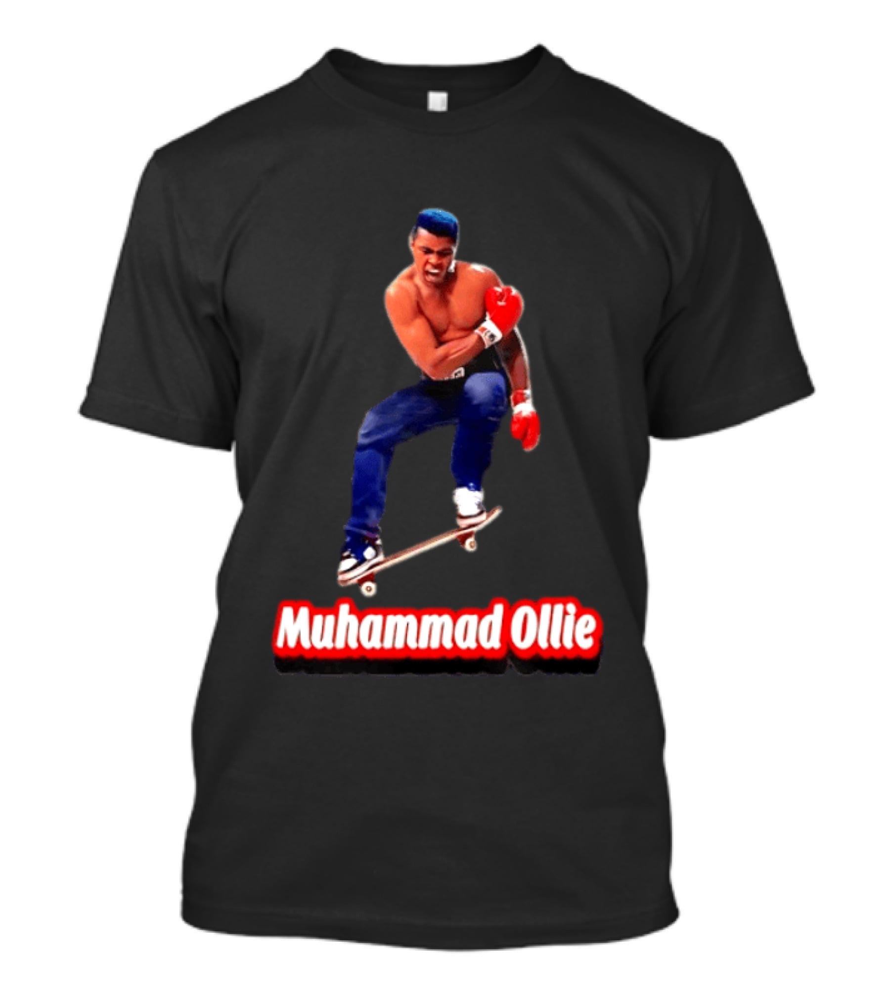 Muhammad Ollie Skateboard Boxer T-Shirt
