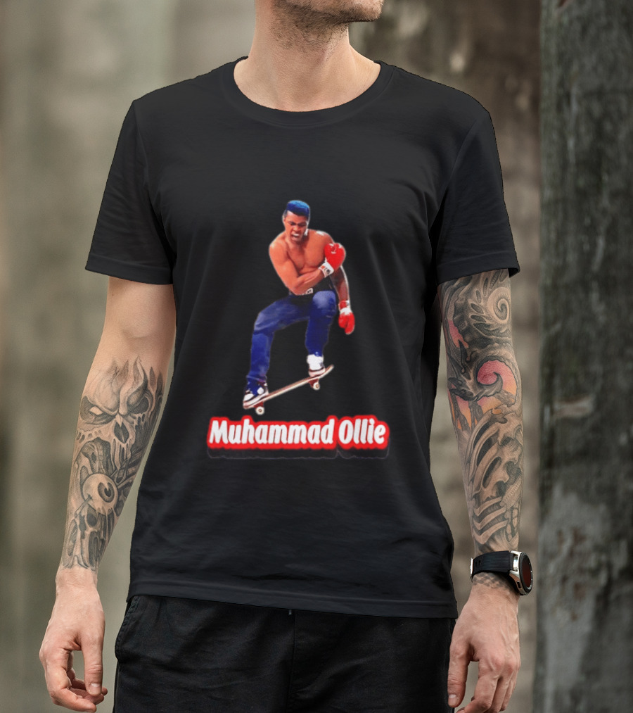 Muhammad Ollie Skateboard Boxer T-Shirt