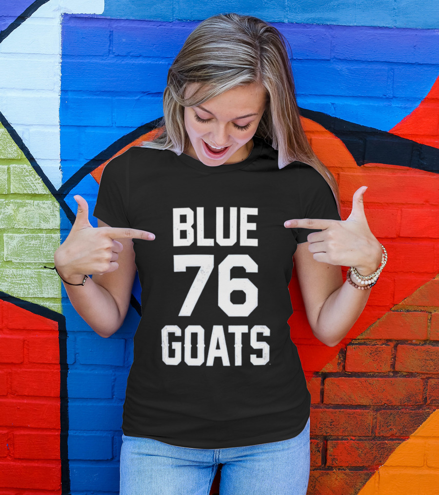 Philadelphia 76ers Blue 76 Goats T-Shirt