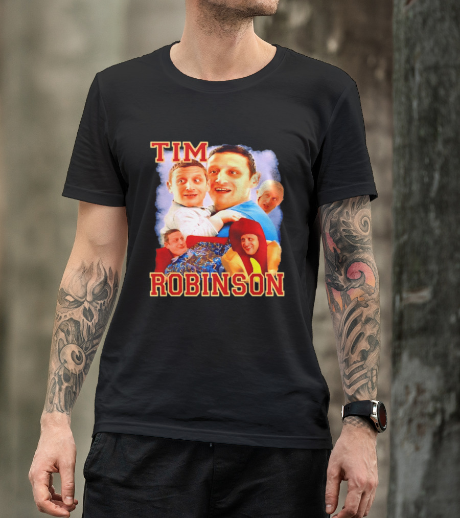 Tim Robinson I Think You Should Leave Collage Hot Dog Suit And More T-Shirt