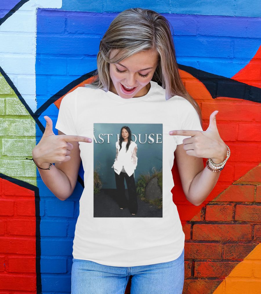 The Last House Fashion Greta Lee The Row T-Shirt