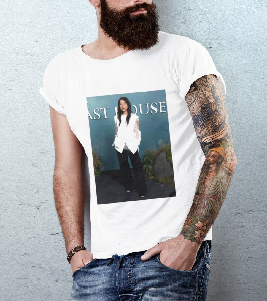 The Last House Fashion Greta Lee The Row T-Shirt