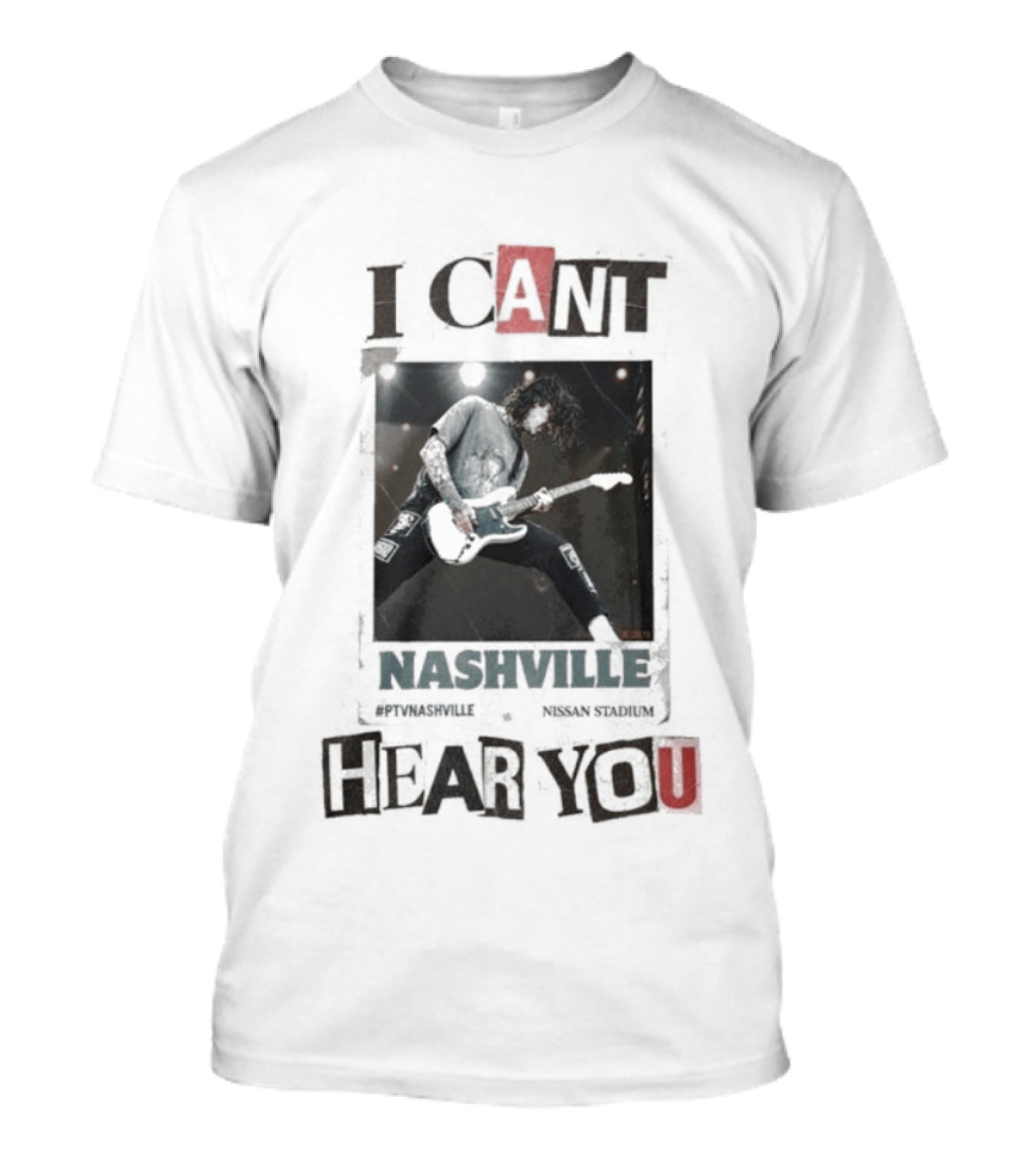 Pierce The Veil I Can't Hear You Nashville World Tour 2026 T-Shirt