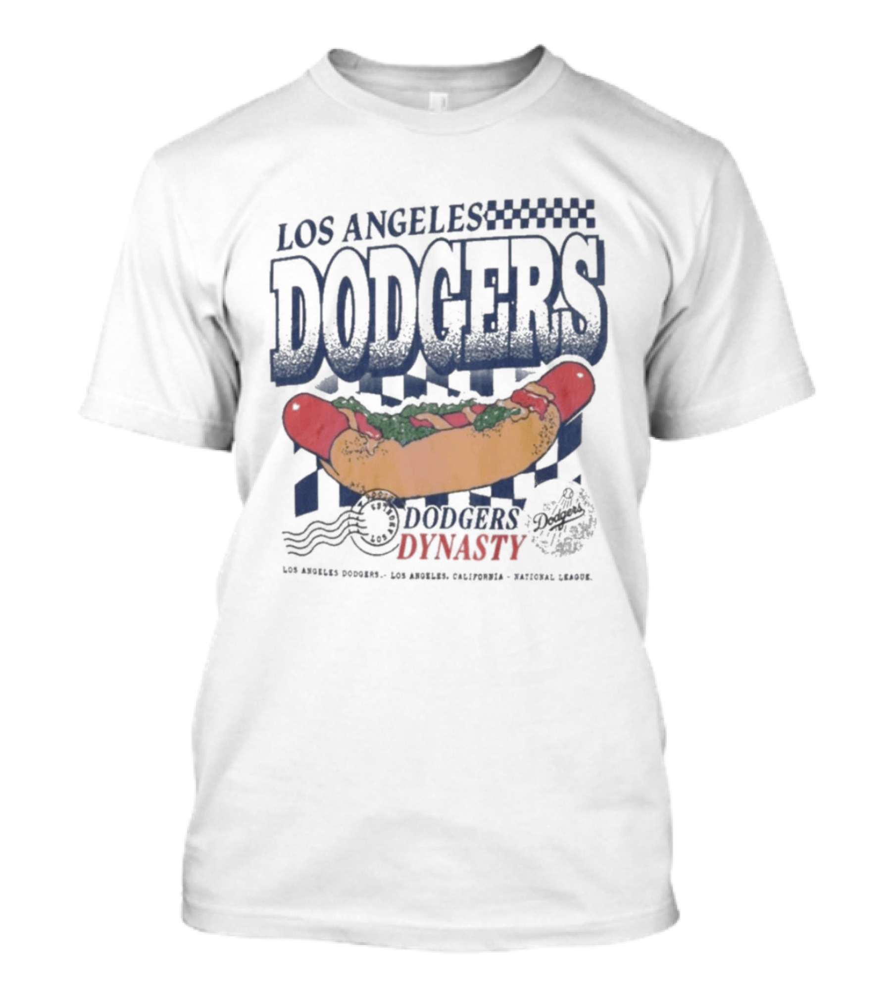 Los Angeles Dodgers Hot Dog Dynasty T-Shirt