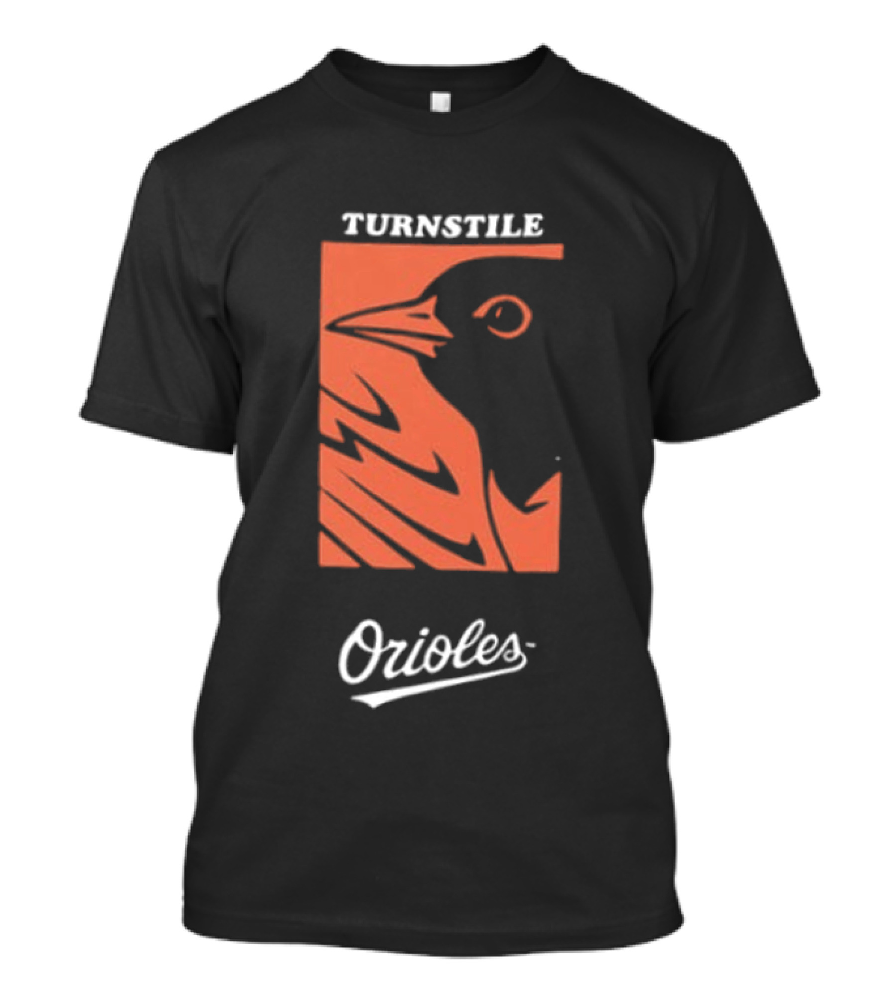 Baltimore Orioles Turnstile 2026 These Birds Not Meant To Fly Alone Two Sided T-Shirt