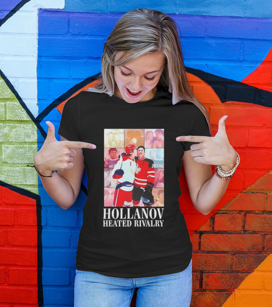 Hollanov Heated Rivalry Hockey Romance 90210ando Walliam 993 T-Shirt
