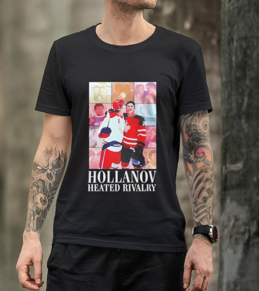 Hollanov Heated Rivalry Hockey Romance 90210ando Walliam 993 T-Shirt