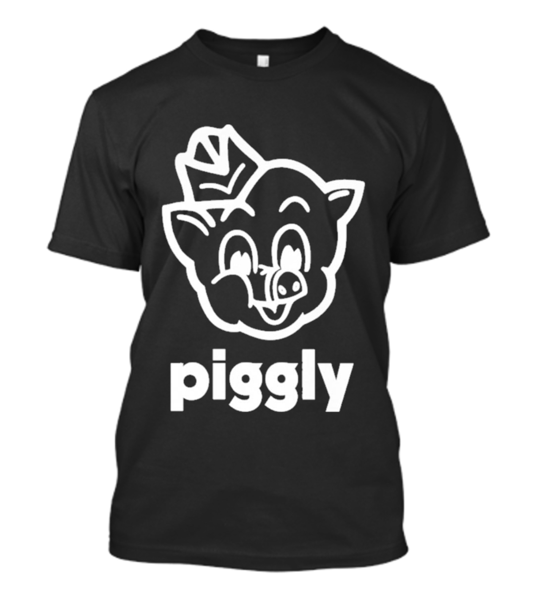Piggly Wiggly Vintage Cartoon Mascot Retro Grocery T-Shirt