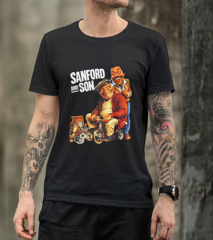 Sanford And Son Redd Foxx 70s Sitcom Classic Comedy T-Shirt
