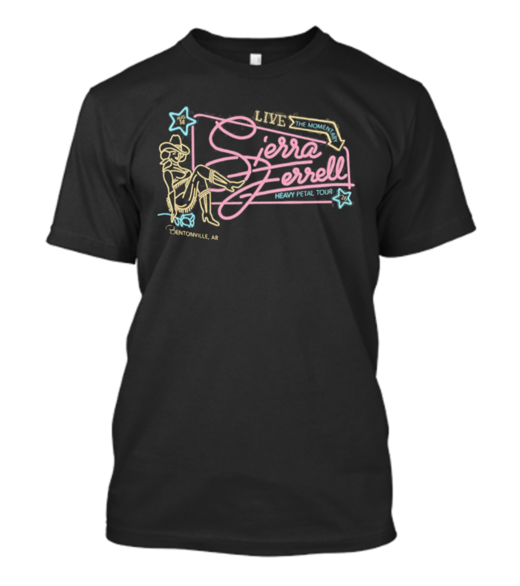 Bentonville AR Sierra Ferrell Long Time Coming Whippoorwill Tour 2026 T-Shirt