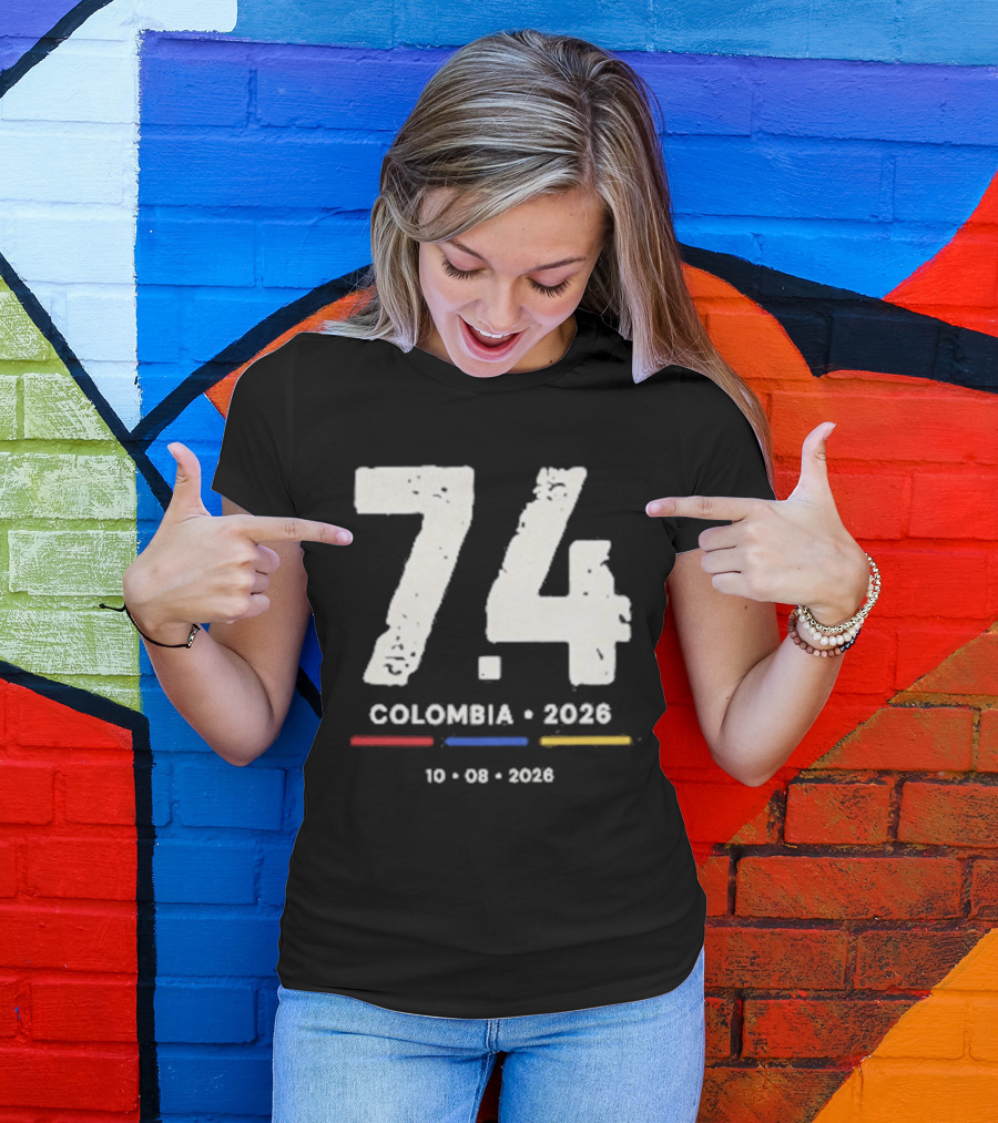74 Colombia 2026 10 03 2026 T-Shirt