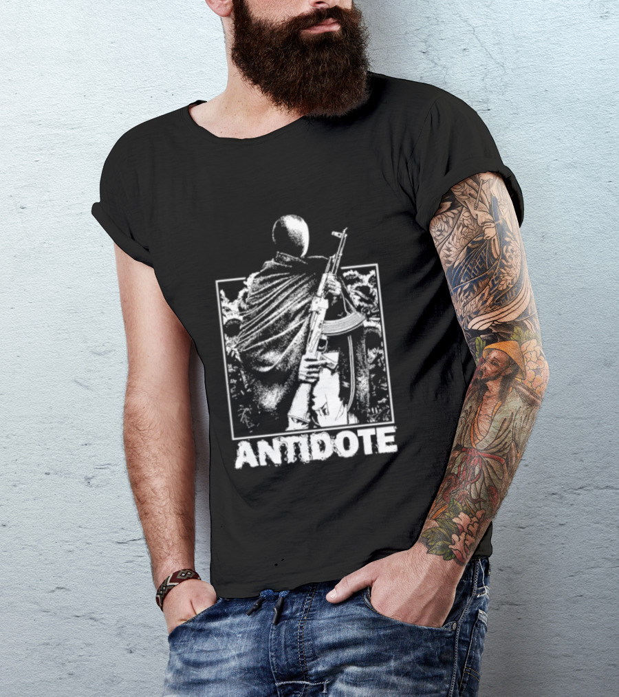 Antidote AK 47 Sunflower Streetwear T-Shirt