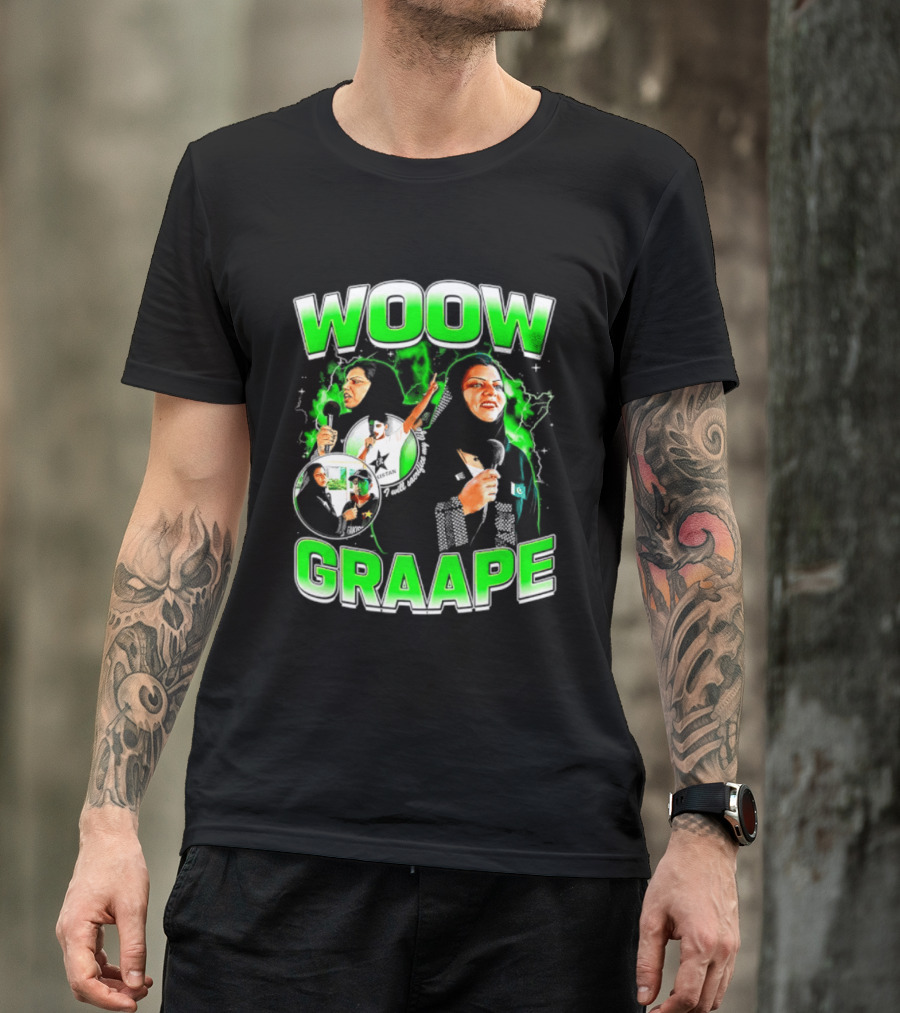 WOOW Graape I Will Sacrifice My Life For Pakistan Enthusiastically T-Shirt