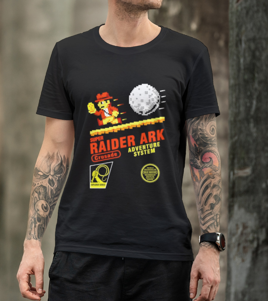 Super Raider Ark Adventure System Crusade Explore Series T-Shirt