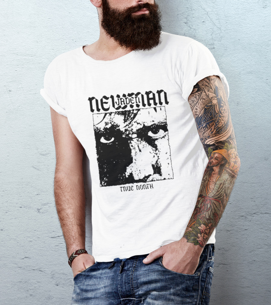 Newman Jaden True North Alternative Rock Band Face T-Shirt
